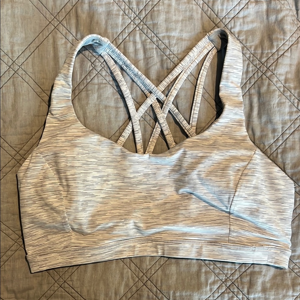 Lululemon Energy Bra WAFSNB sz 10